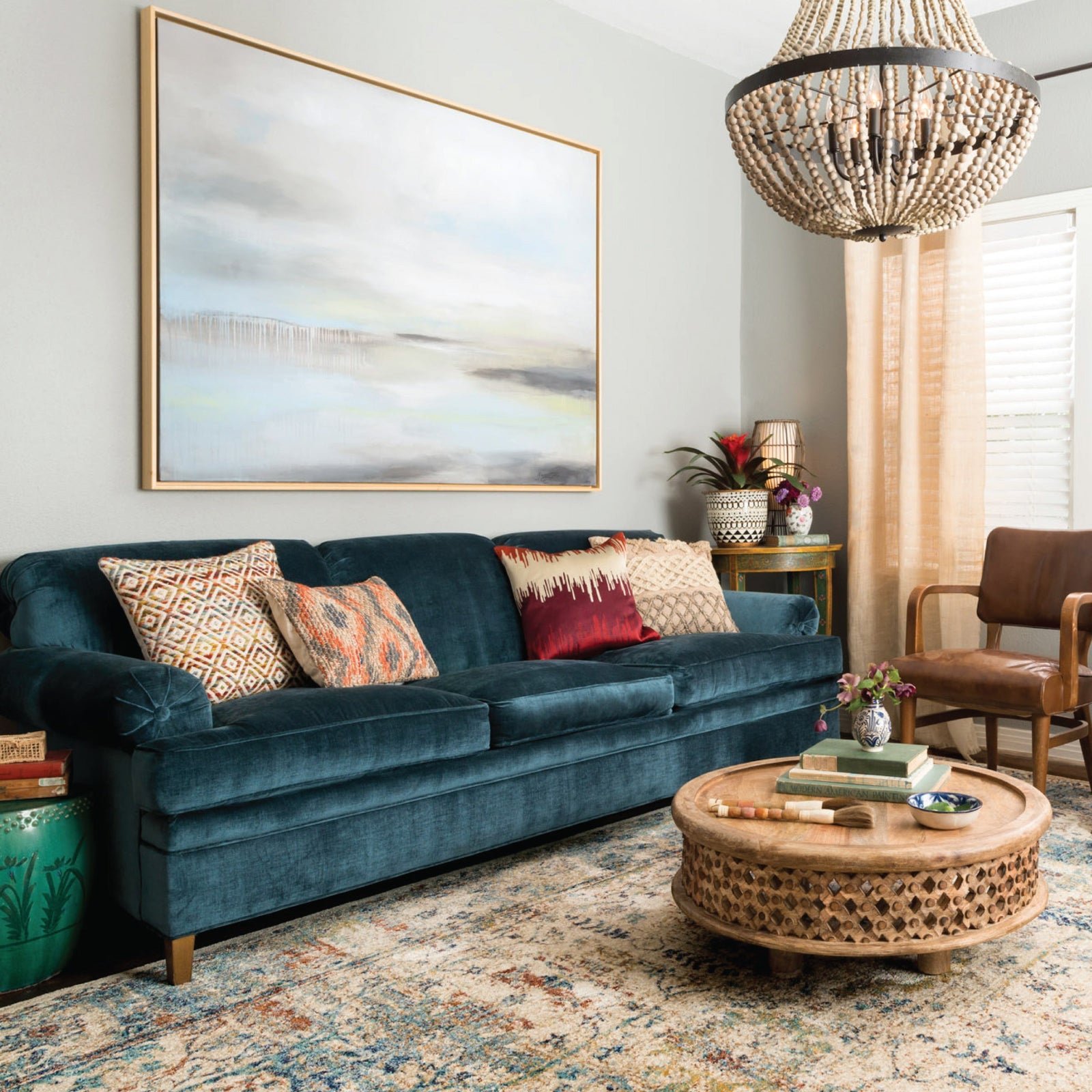 Bohemian Living Room Furniture