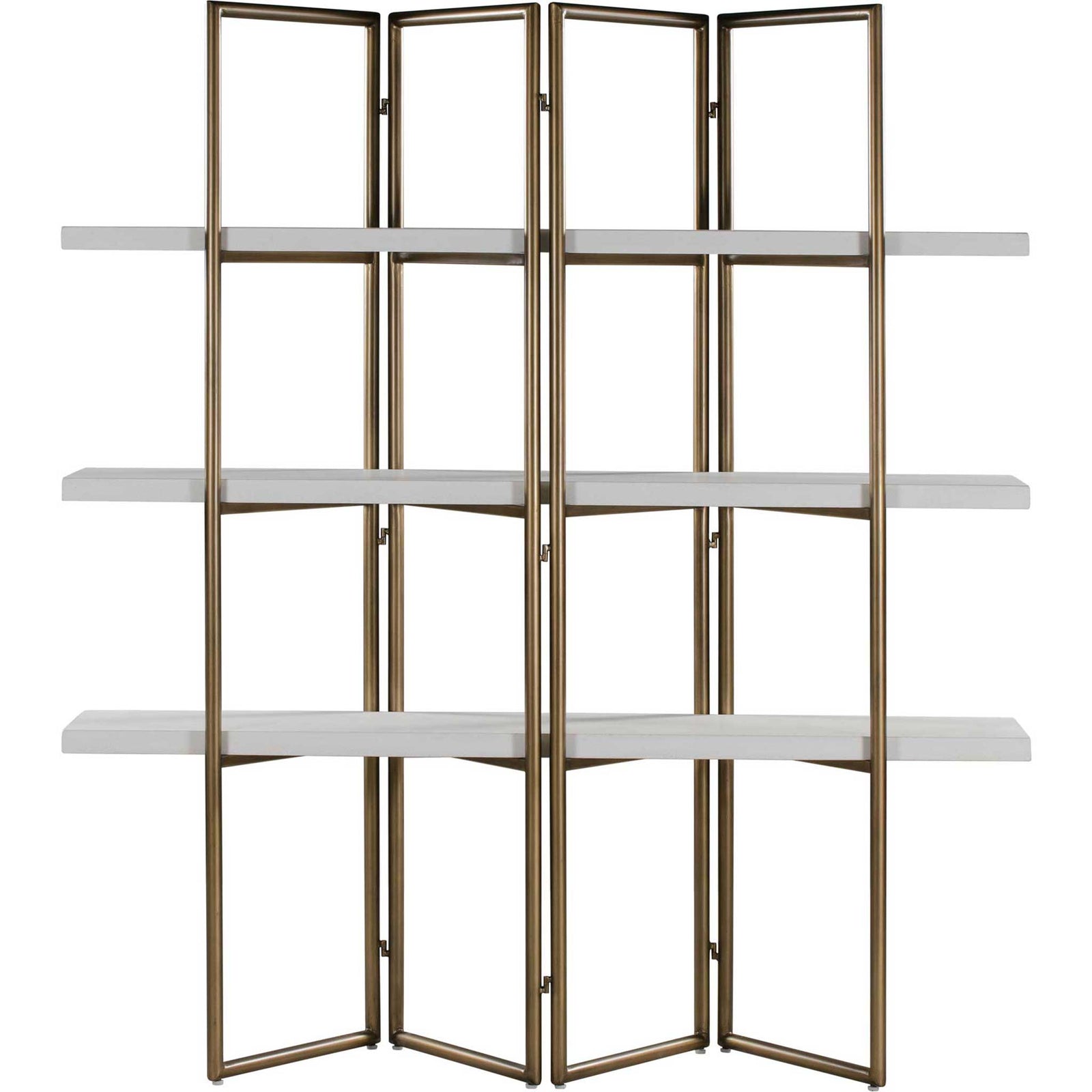 Brass Bookshelves &amp; Bookcases