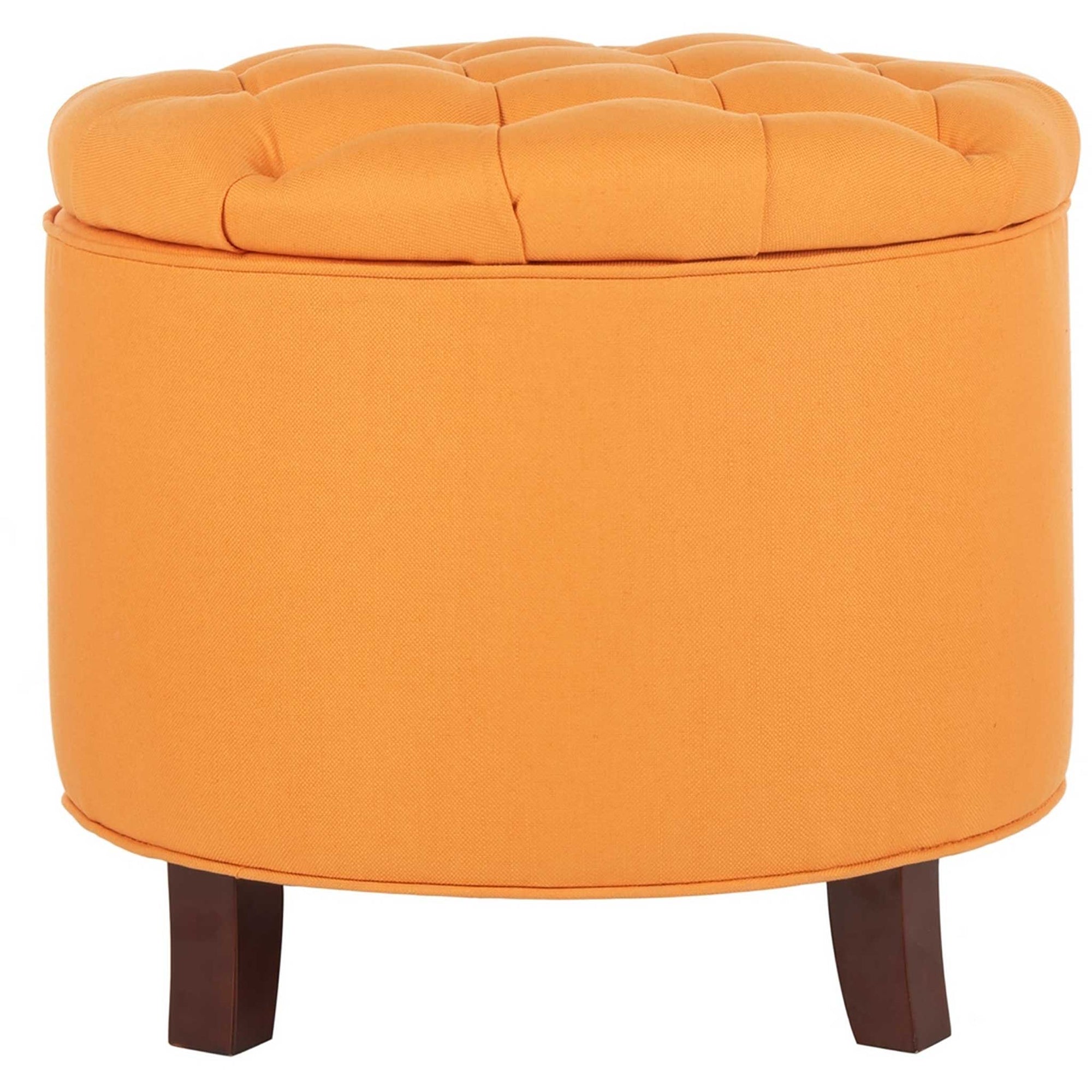 Orange Ottomans