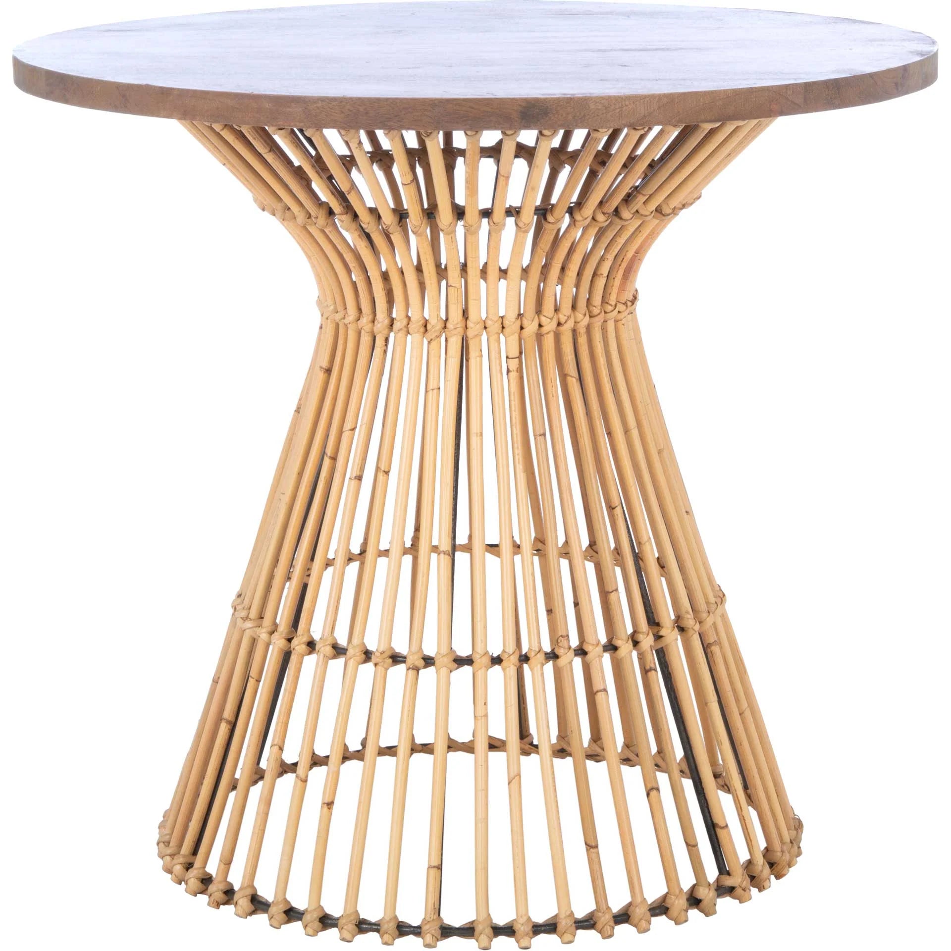 Triangle Rattan End Table 40 Top Coastal Living Room Decor Ideas - Froy.com