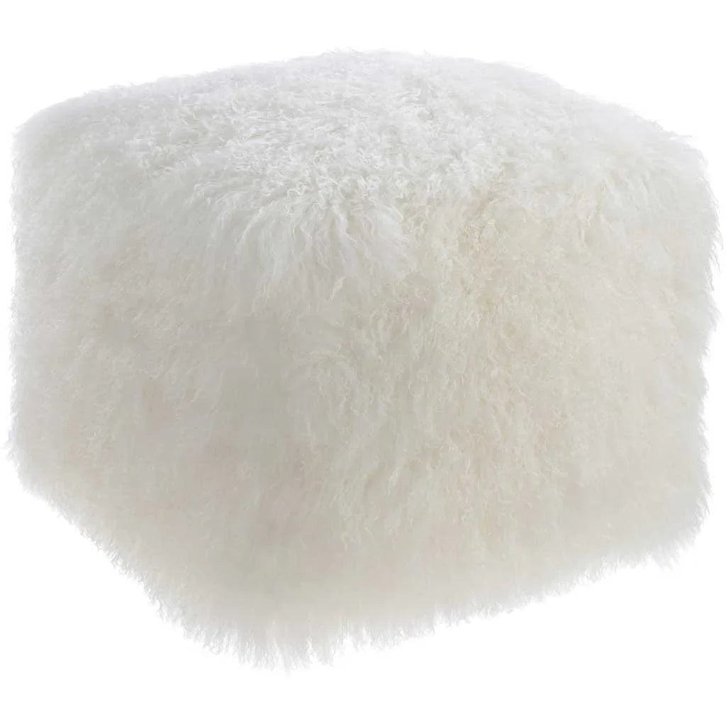 Sheepskin Poufs