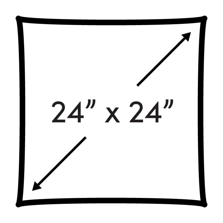 24" x 24" Throw Pillows