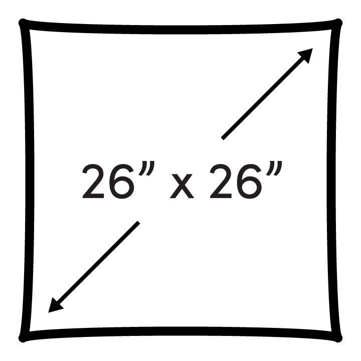 26" x 26" Throw Pillows &amp; Oversized Cushions