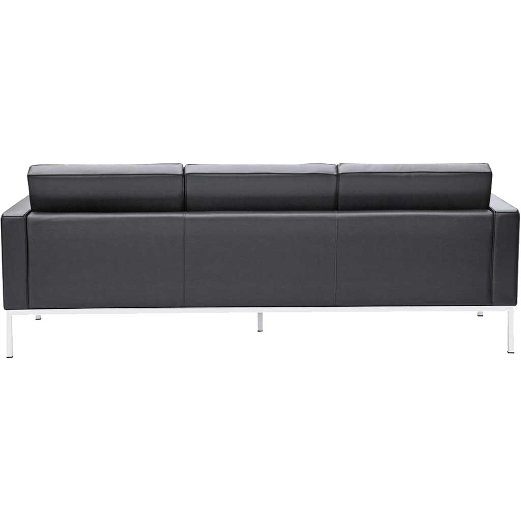 Belmont Sofa in Leather Black