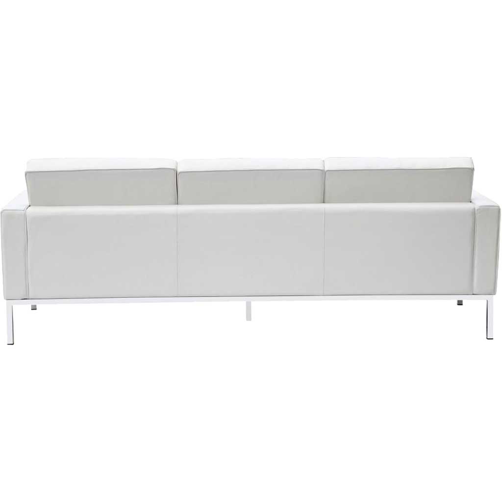 Belmont Sofa in Leather White