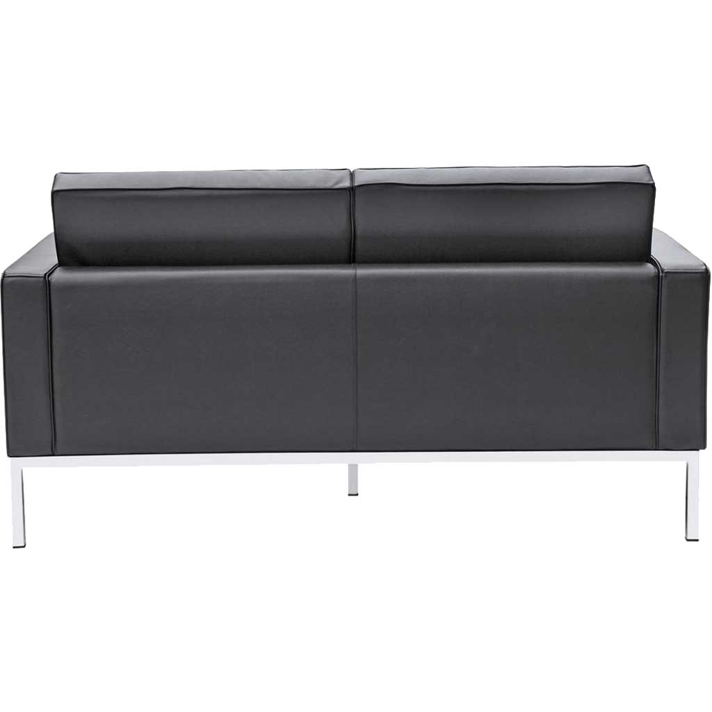 Belmont Loveseat in Leather Black