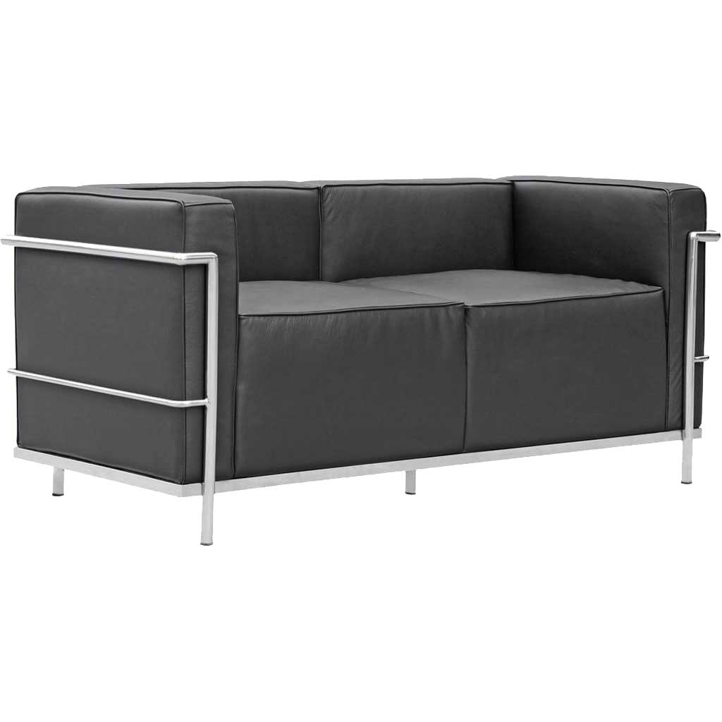 Grandeur Loveseat Black