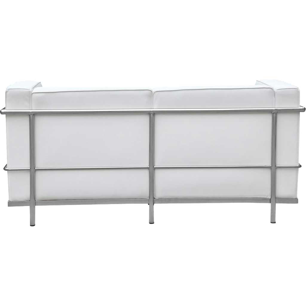 Grandeur Loveseat White