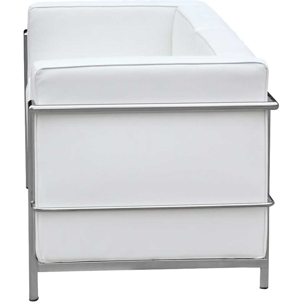 Grandeur Loveseat White