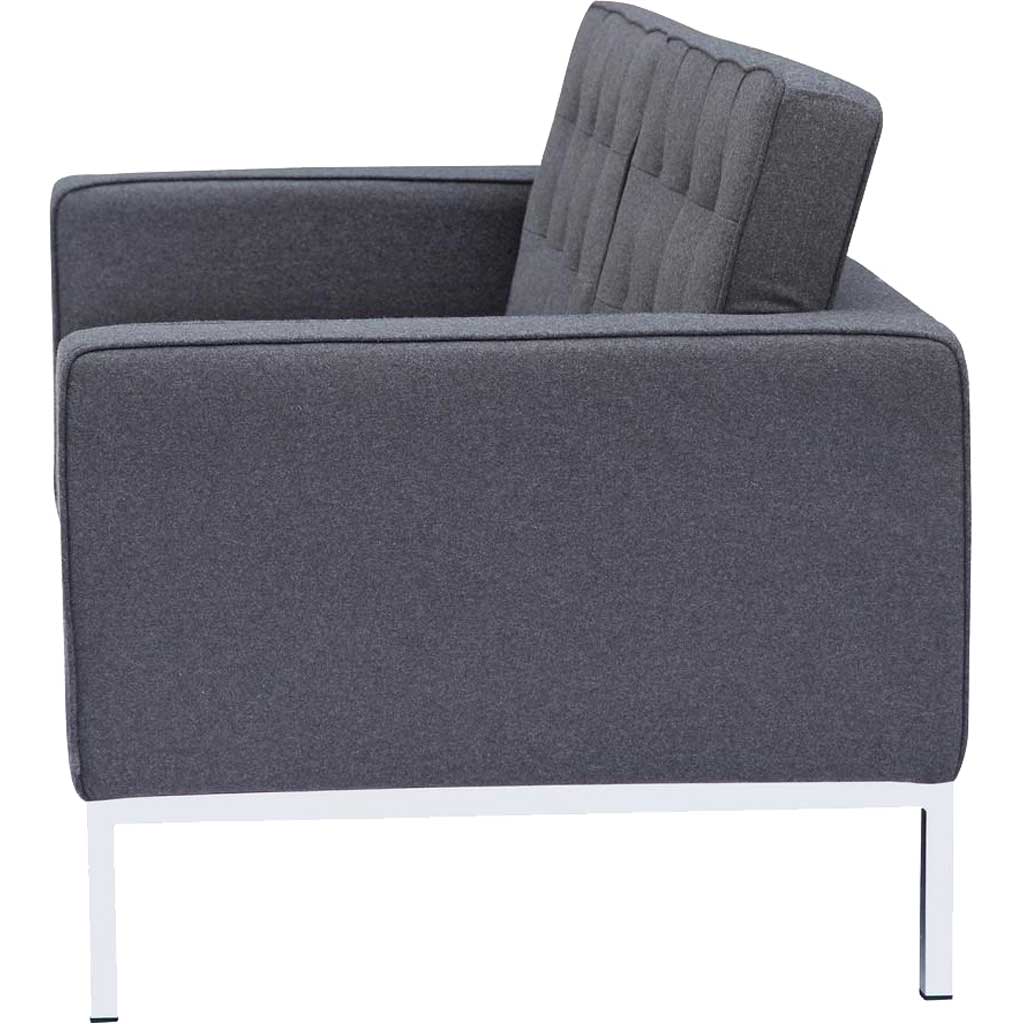 Belmont Loveseat in Wool Gray