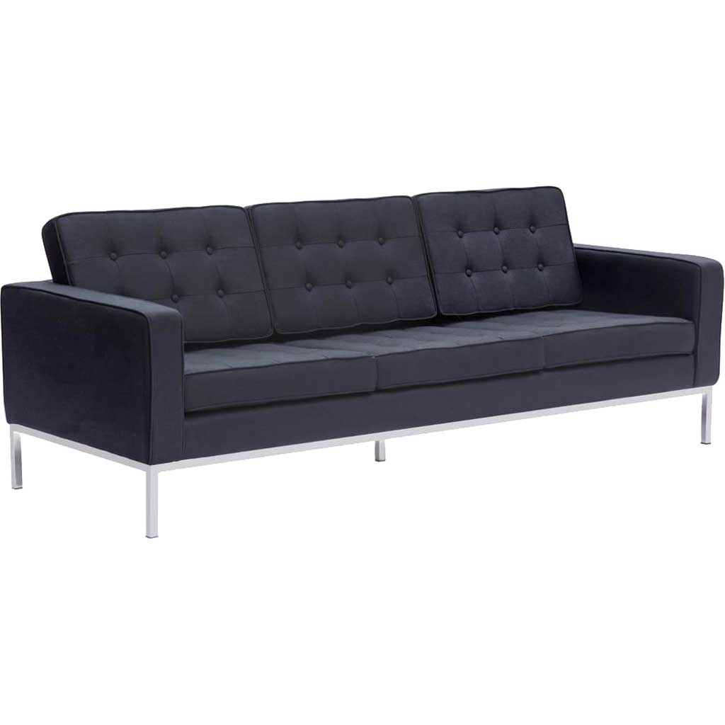 Belmont Sofa in Wool Black