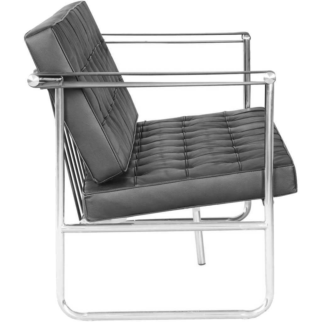 Catalan Loveseat Black