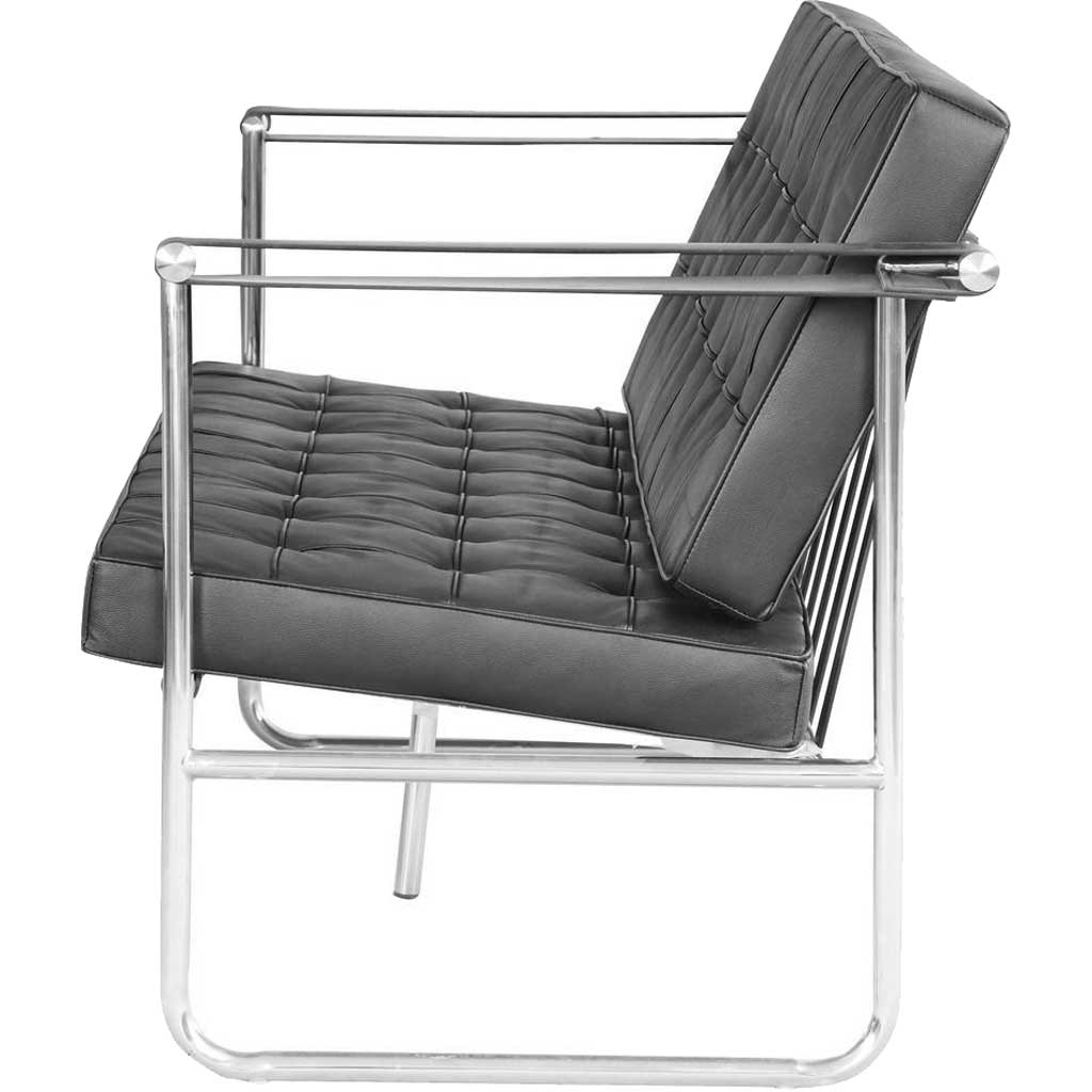 Catalan Loveseat Black