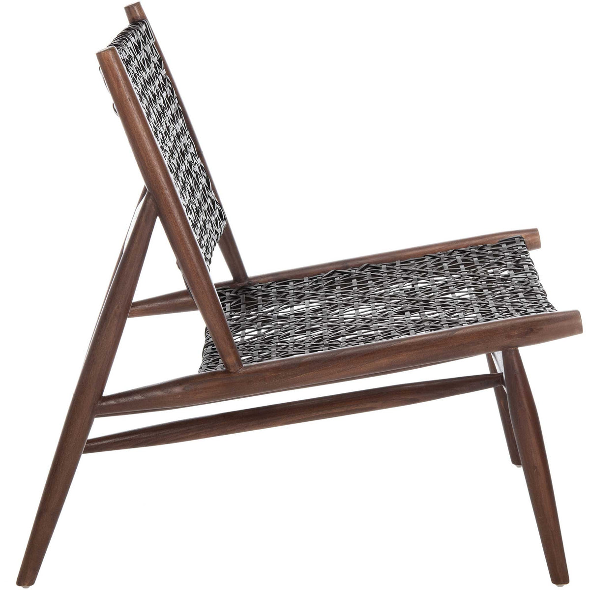 Baize Accent Chair Brown