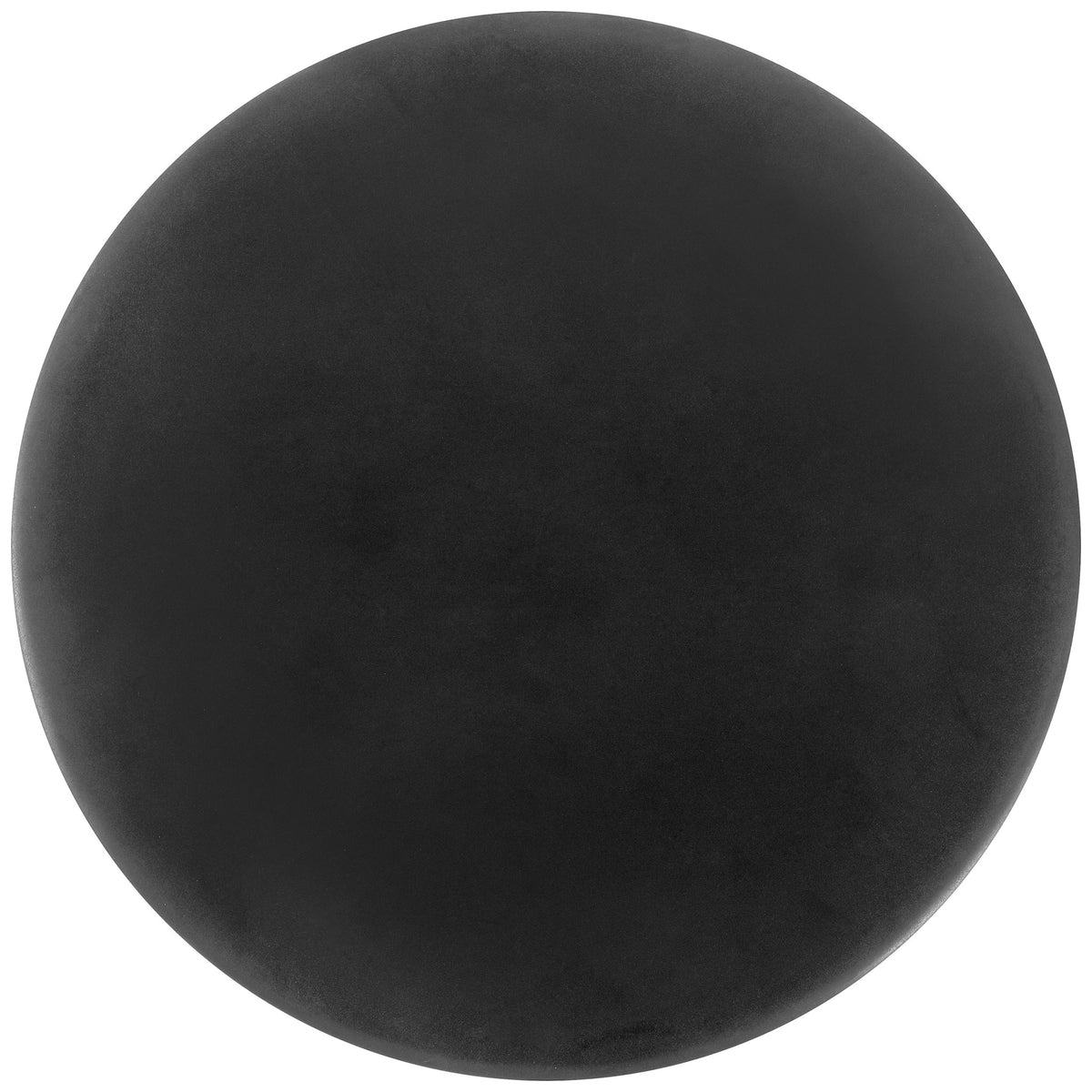 Smooth, round ceramic seat offers a versatile matte black surface || ACS4593A || top_studio