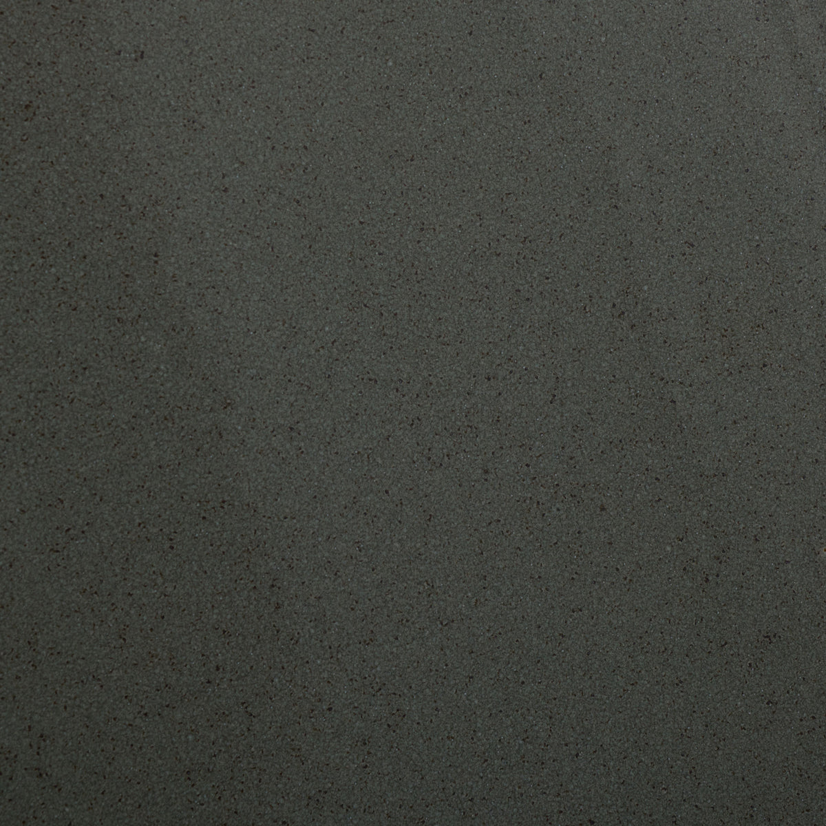 Muted green ceramic has fine, dark speckling beneath a softly lustrous glaze. || ACS4611C || swatch_studio