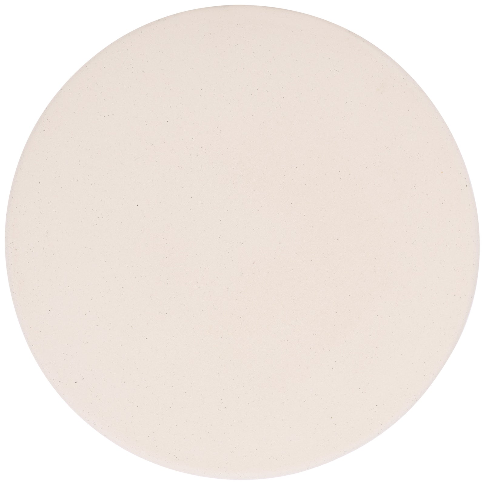 A smooth, round ceramic top offers a versatile surface in a soft light cream finish. || ACS4614A || top_studio