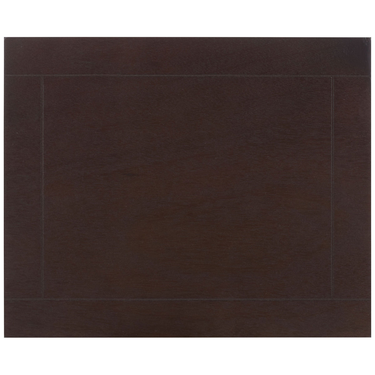 A rich brown tabletop offers a smooth surface with subtle inset detailing. || AMH5700H || top_studio