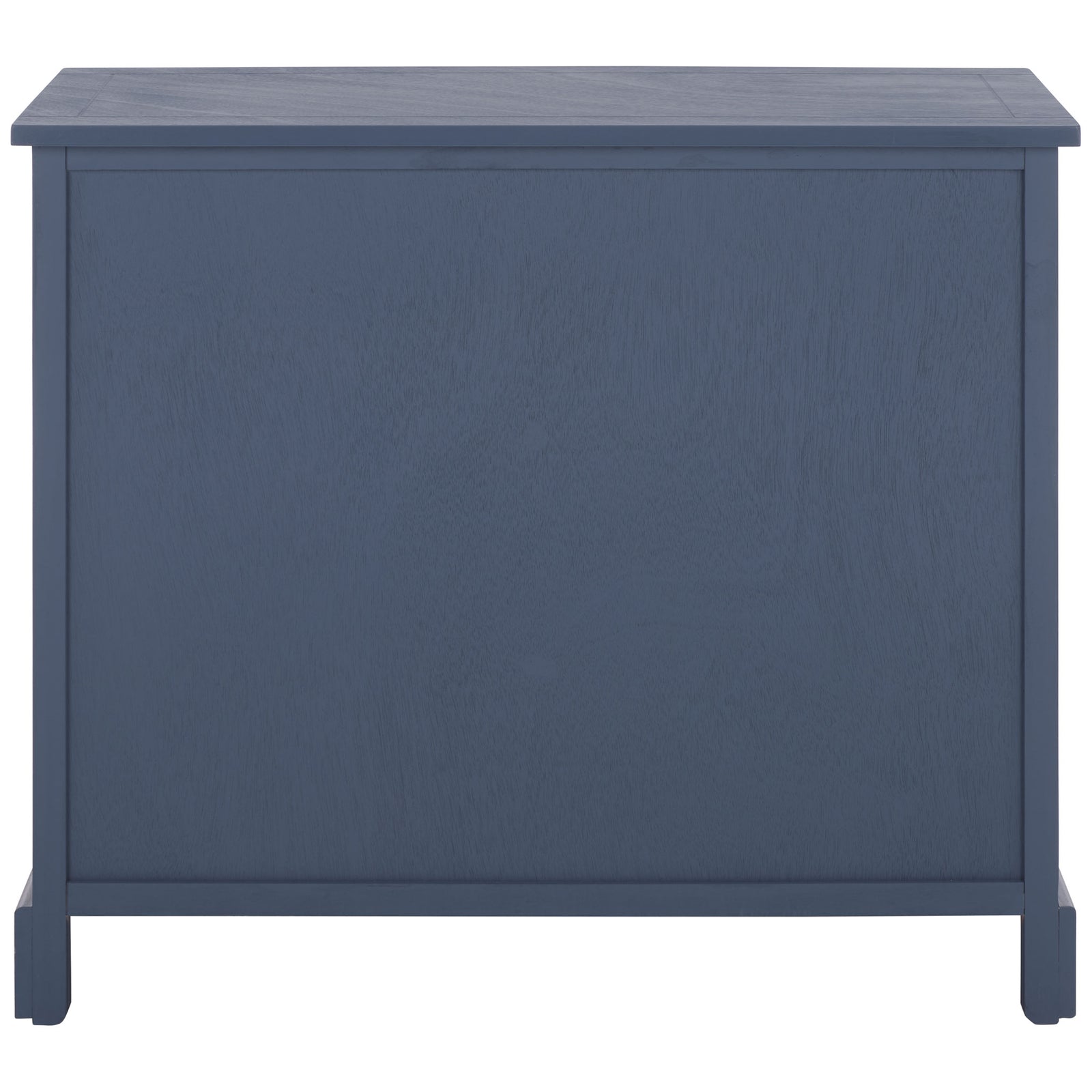 A solid blue back panel gives this compact storage cabinet a neat, finished look. || AMH5702K || back_studio