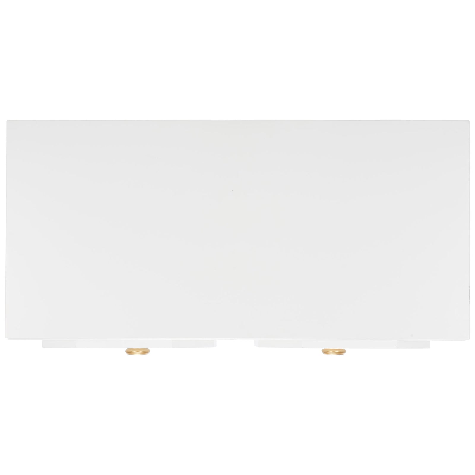 The smooth white cabinet top offers space for lamps, books, and decorative accents. || CHS5003A || top_studio