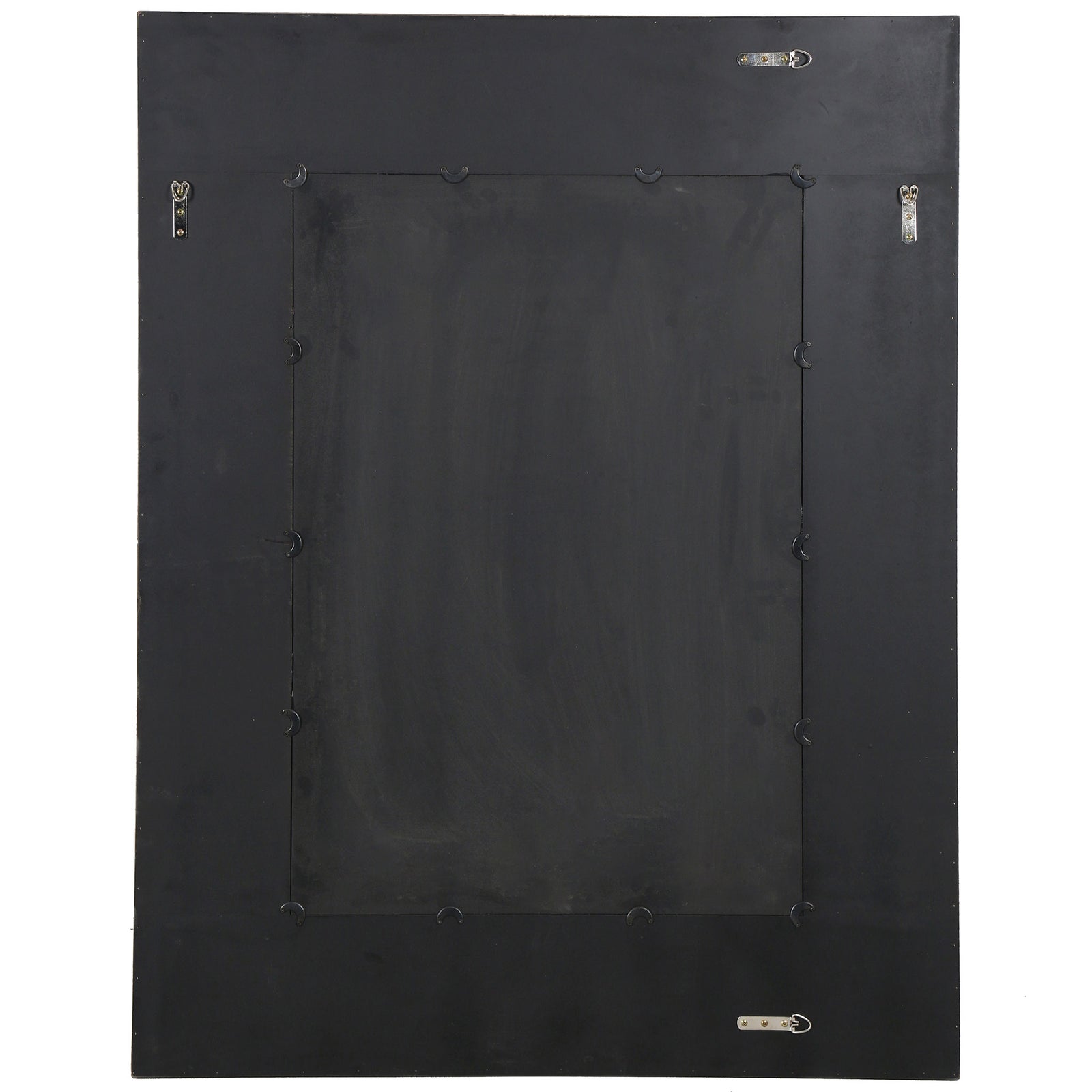 Dark backing features metal hanging brackets for versatile wall display. || CMI4006A || back_studio