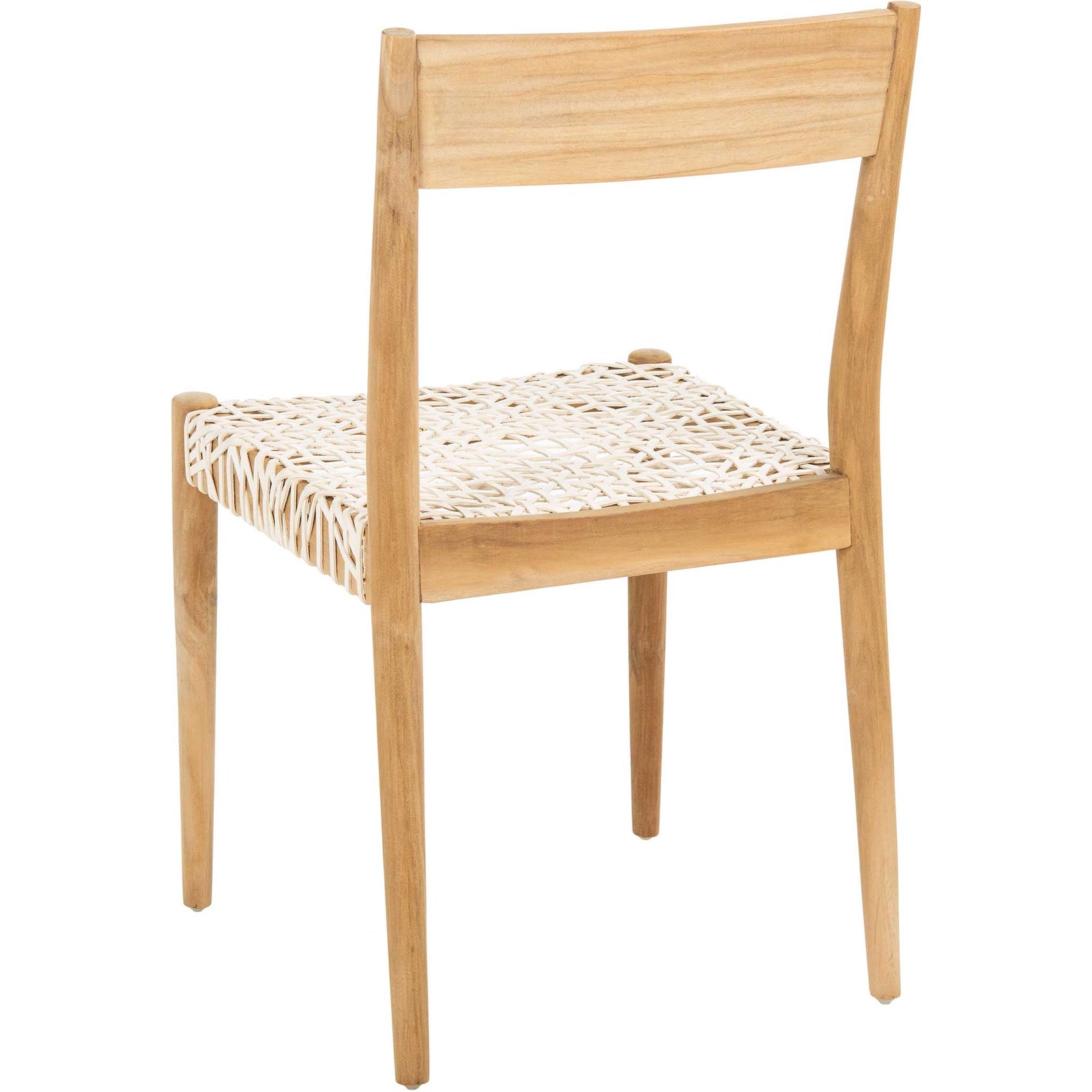 Princess Dining Chair White/Natural (Set of 2)