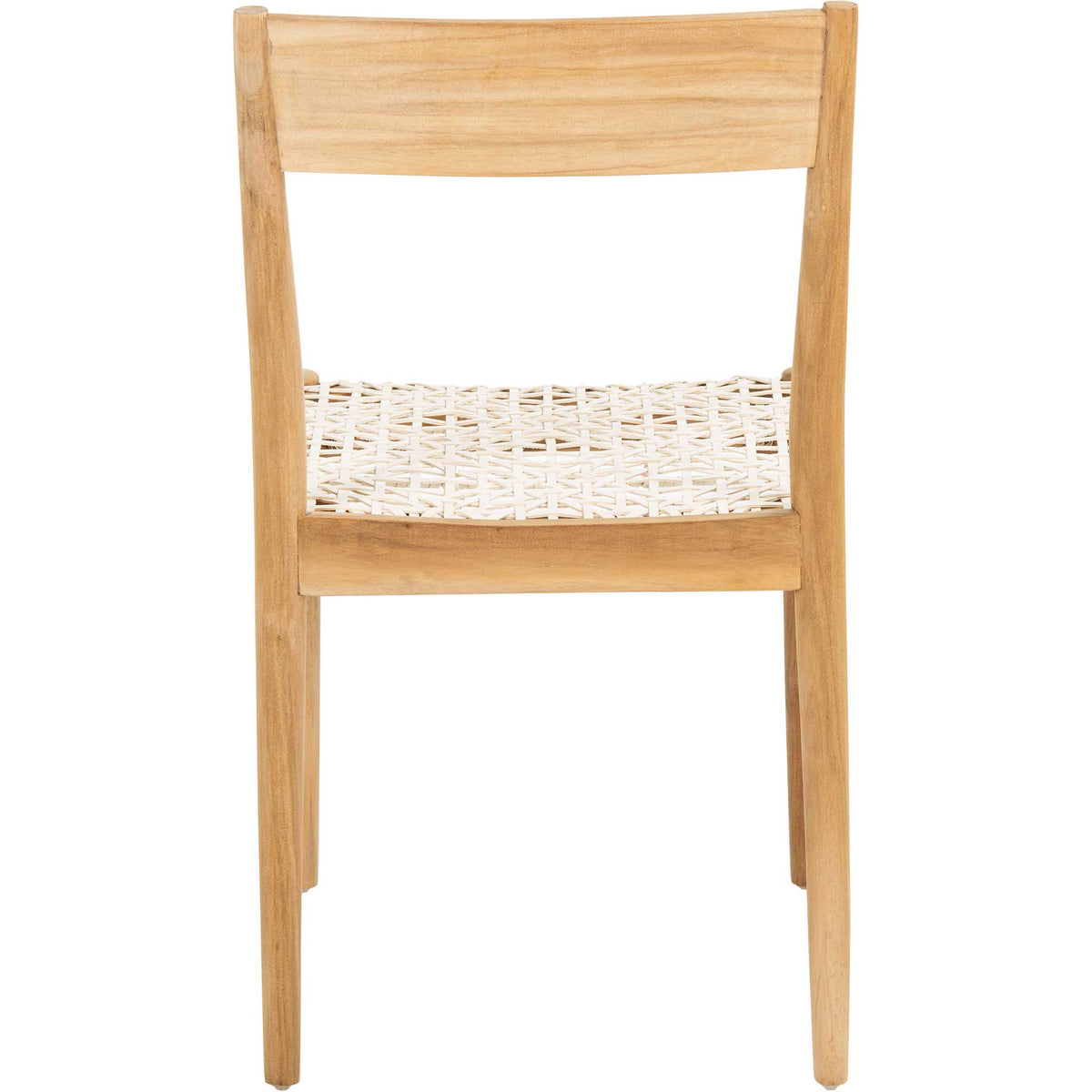 Princess Dining Chair White/Natural (Set of 2)