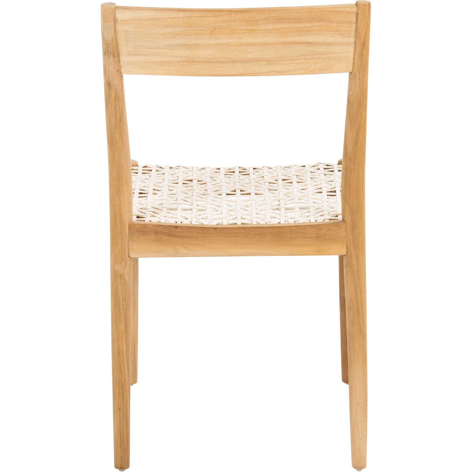 Princess Dining Chair White/Natural (Set of 2)