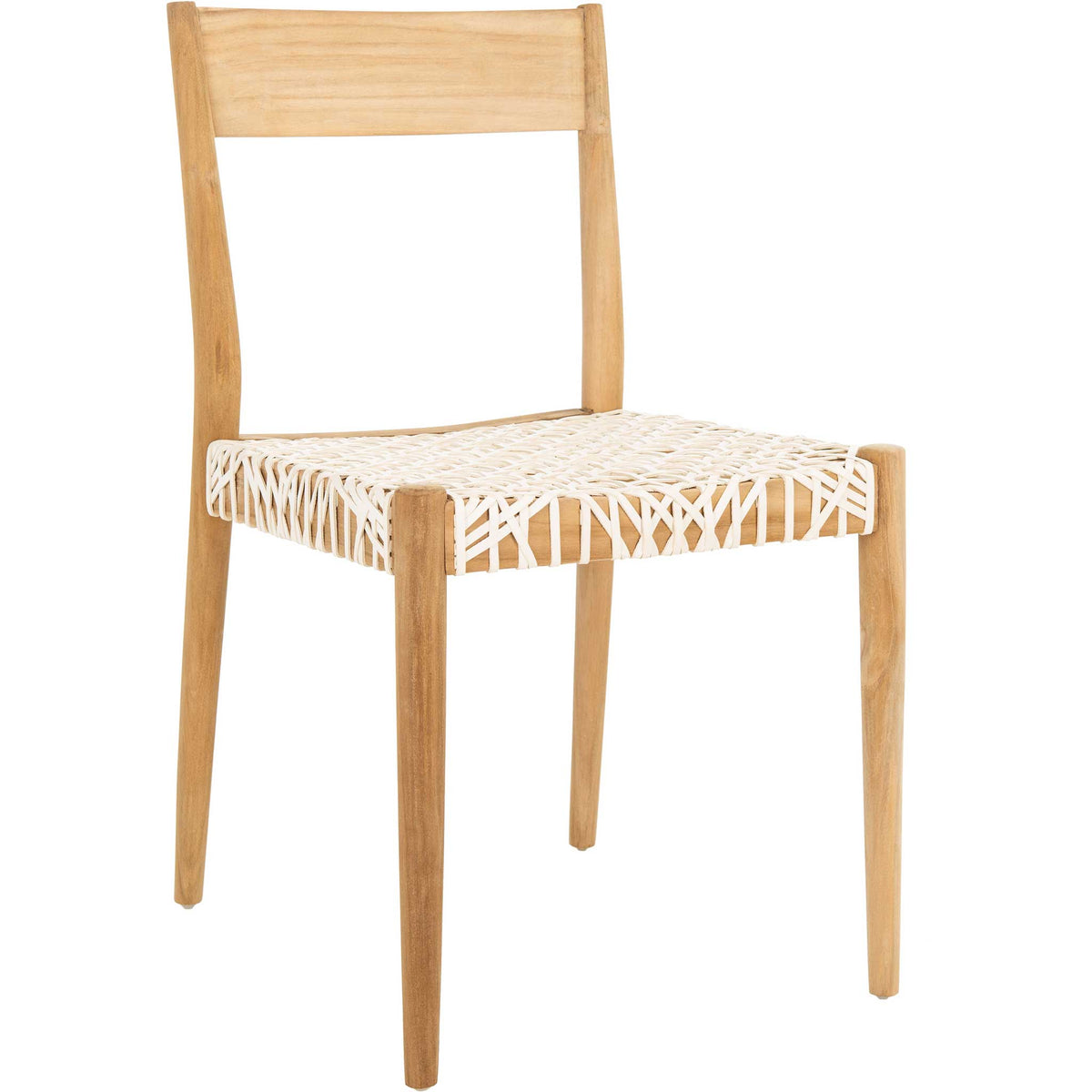 Princess Dining Chair White/Natural (Set of 2)