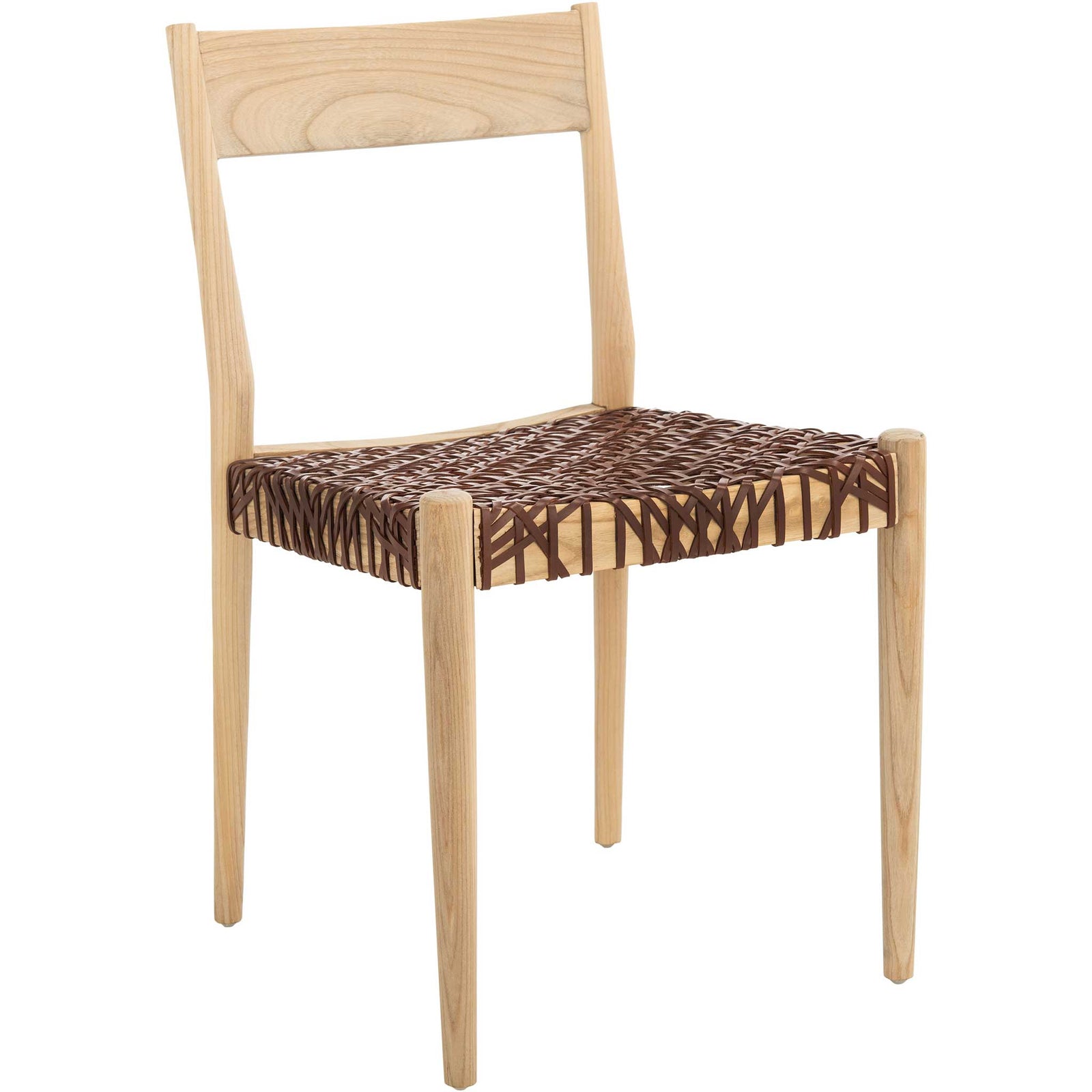 Princess Dining Chair Cognac/Natural (Set of 2)