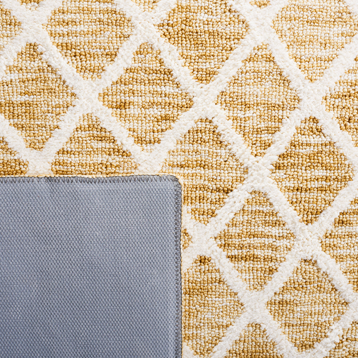 Backside shows gray backing and crisp diamond pattern contrast. || ECR113D-5 || backing_studio