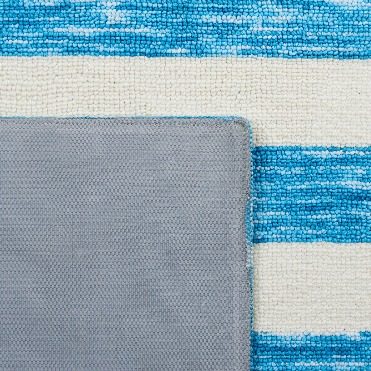 Textured backing with neatly finished blue edge || ECR115M-5 || backing_studio
