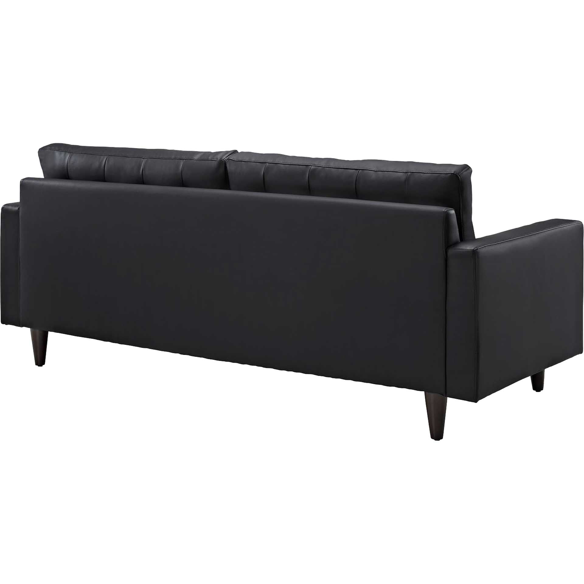 Era Leather Sofa Black