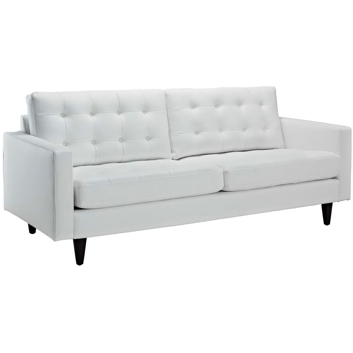 Emporia Leather Sofa White