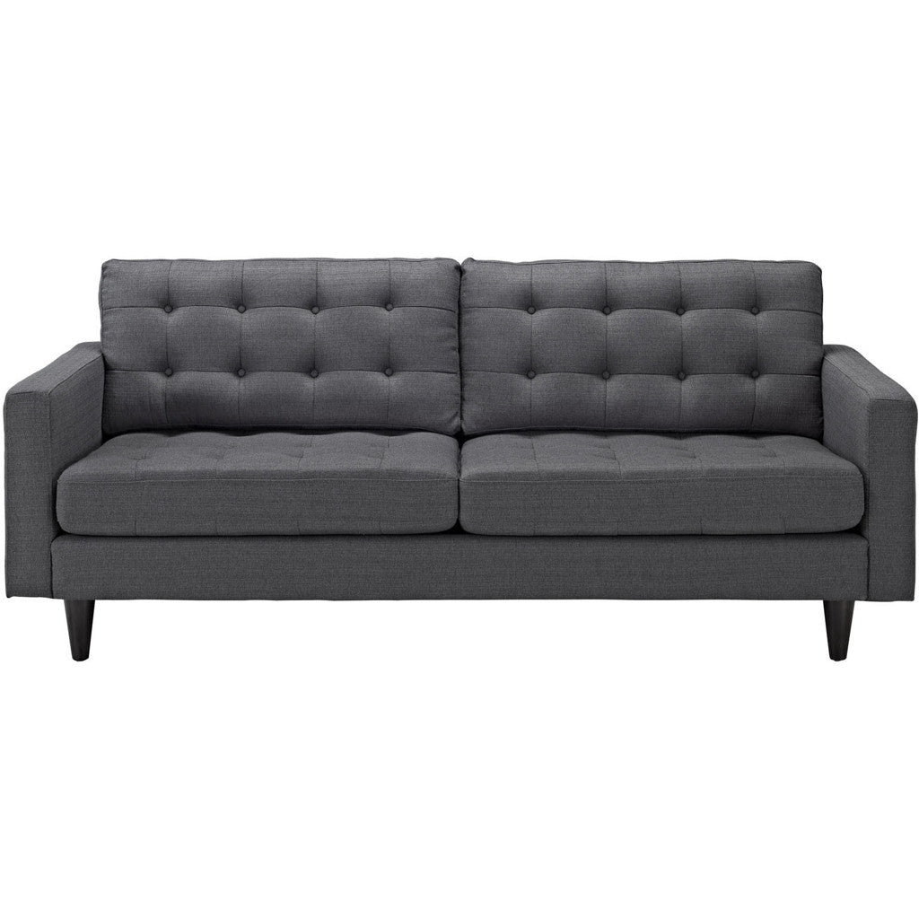 Era Upholstered Sofa Gray