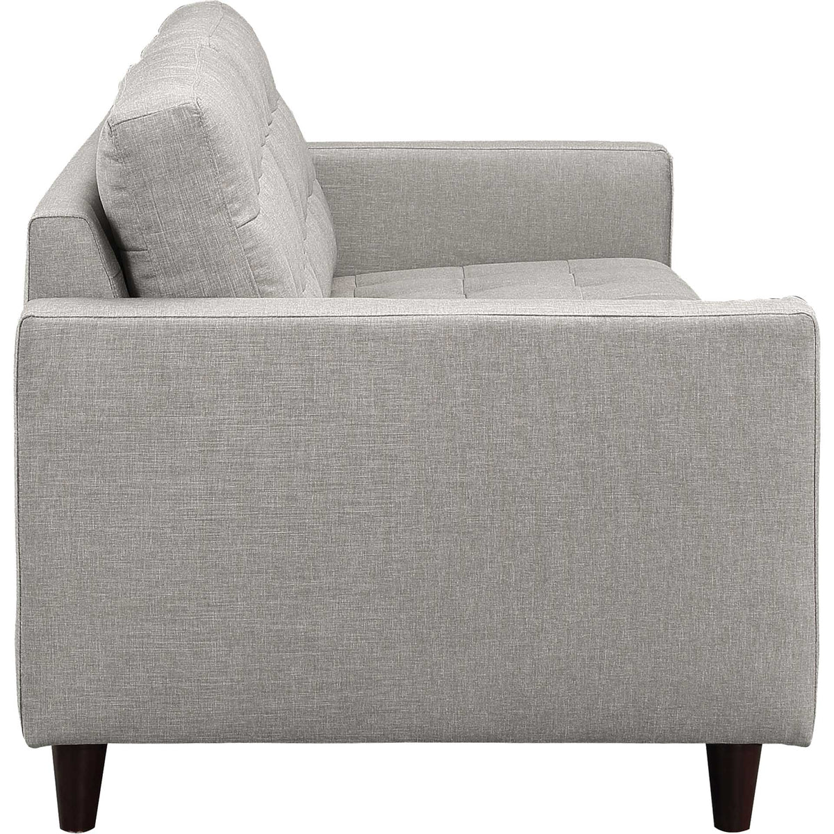 Era Upholstered Sofa Light Gray