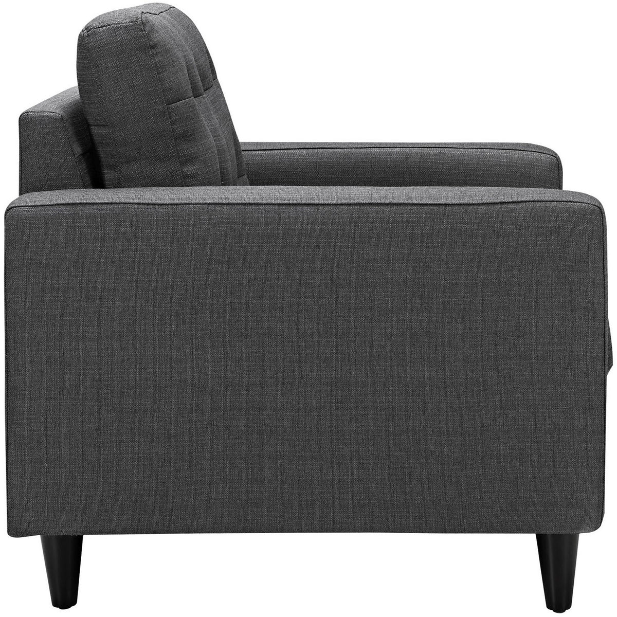 Emporia Upholstered Armchair Gray
