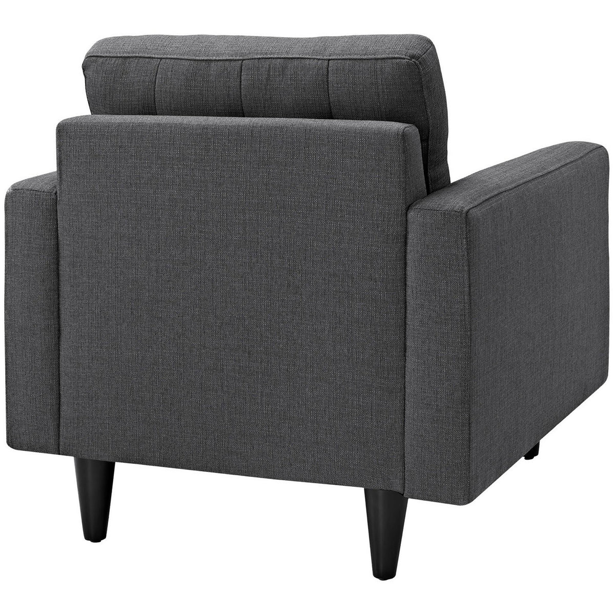 Emporia Upholstered Armchair Gray