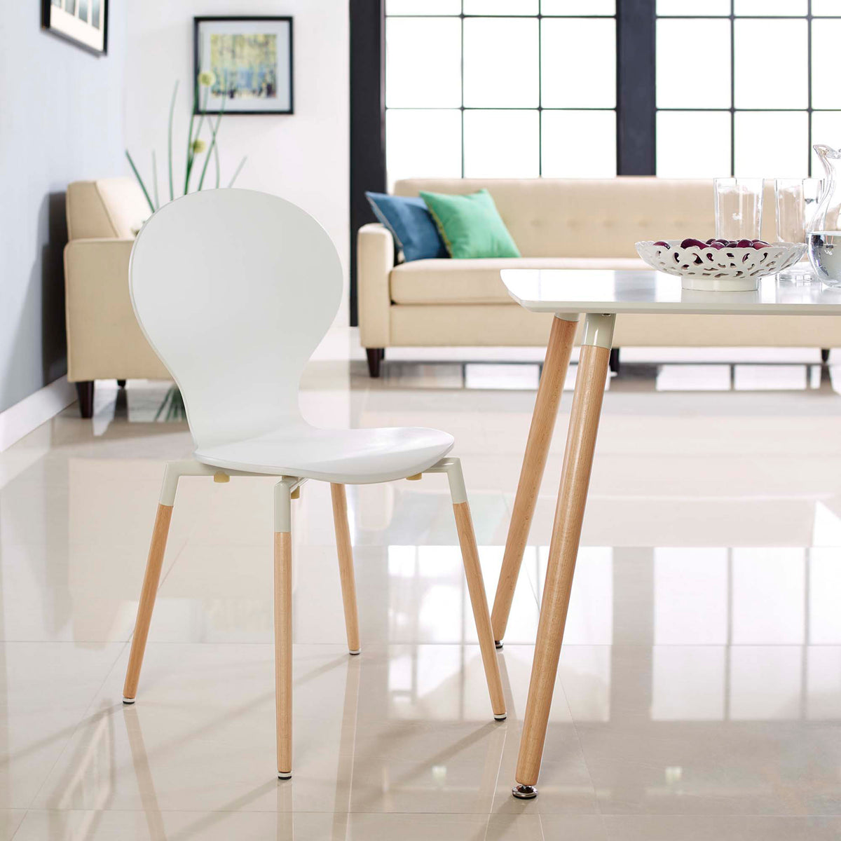 Palatina Chair White