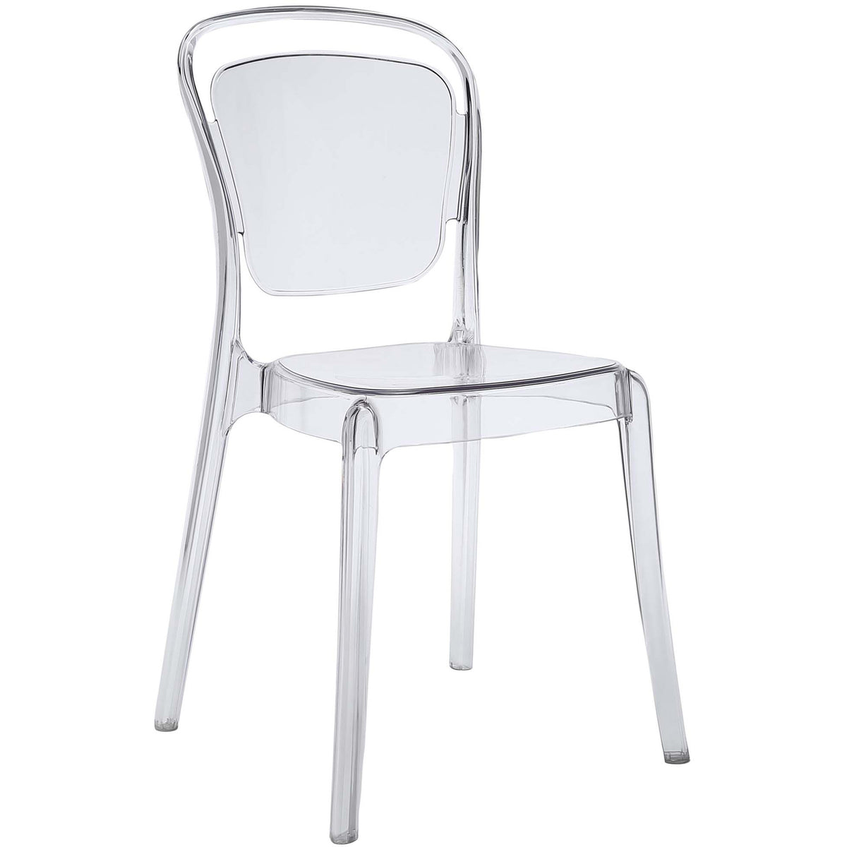 Entron Side Chair Clear