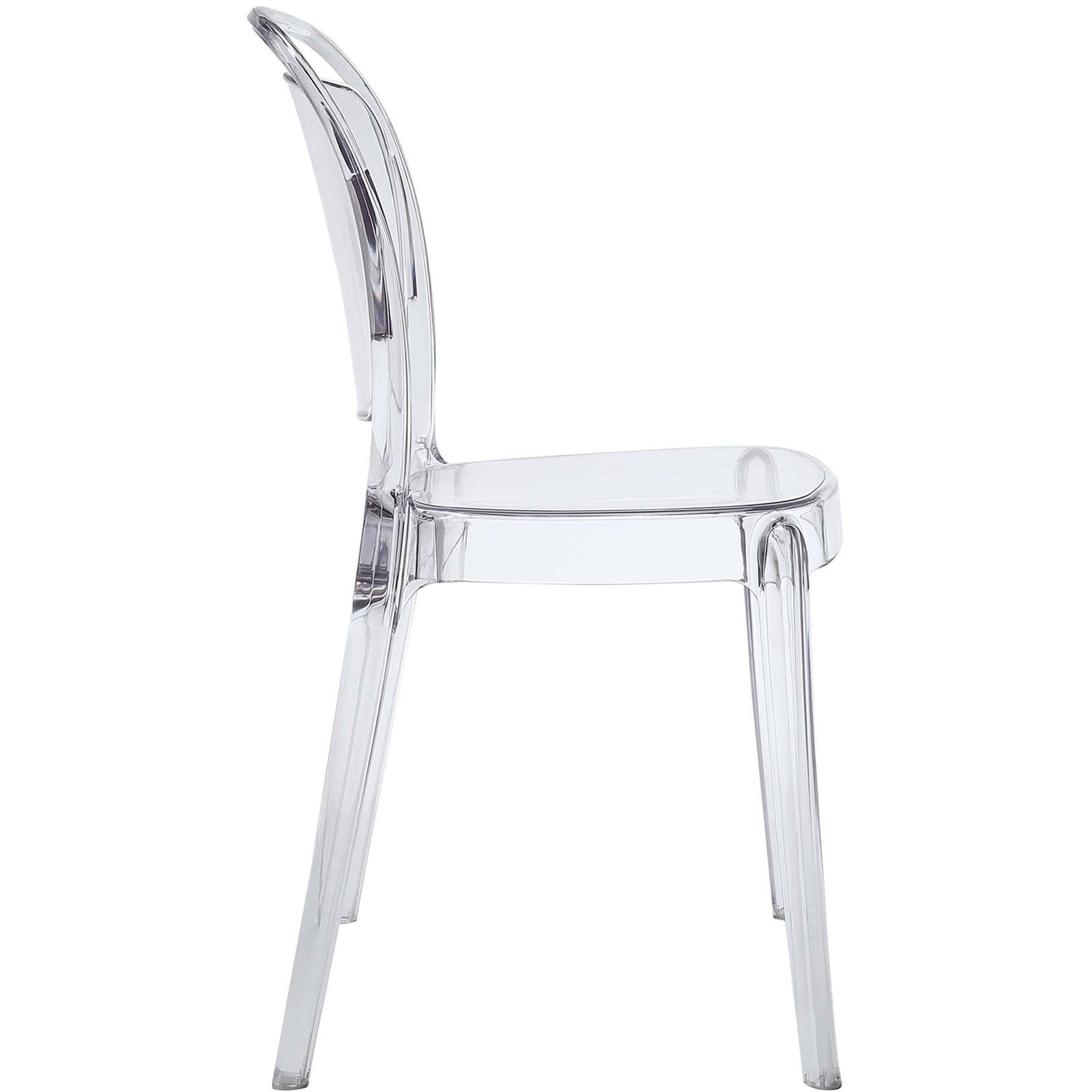 Entron Side Chair Clear