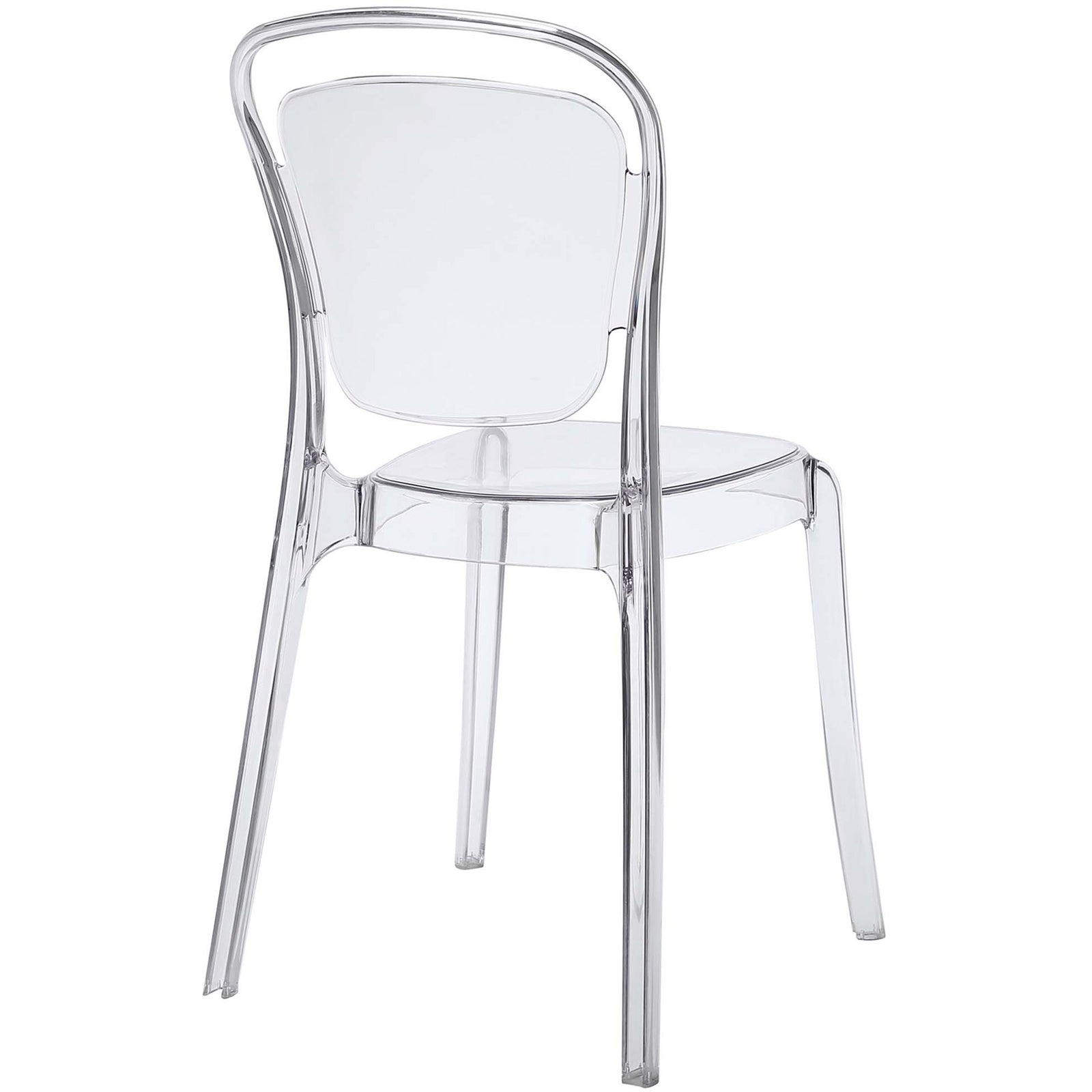 Entron Side Chair Clear