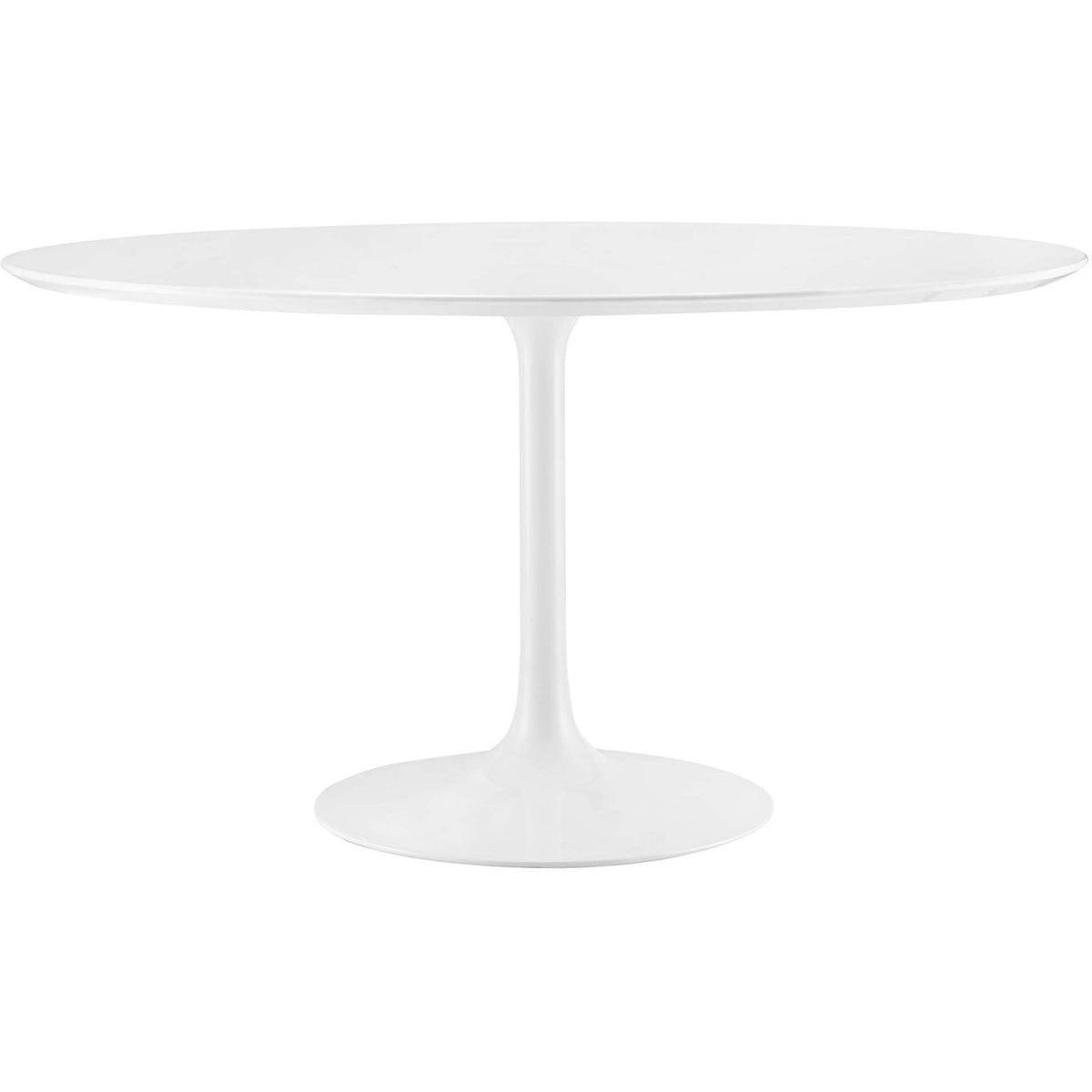 Lore Round Dining Table White