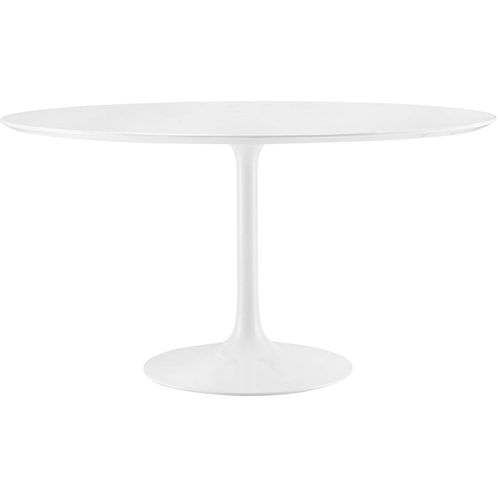 Lore Round Dining Table White