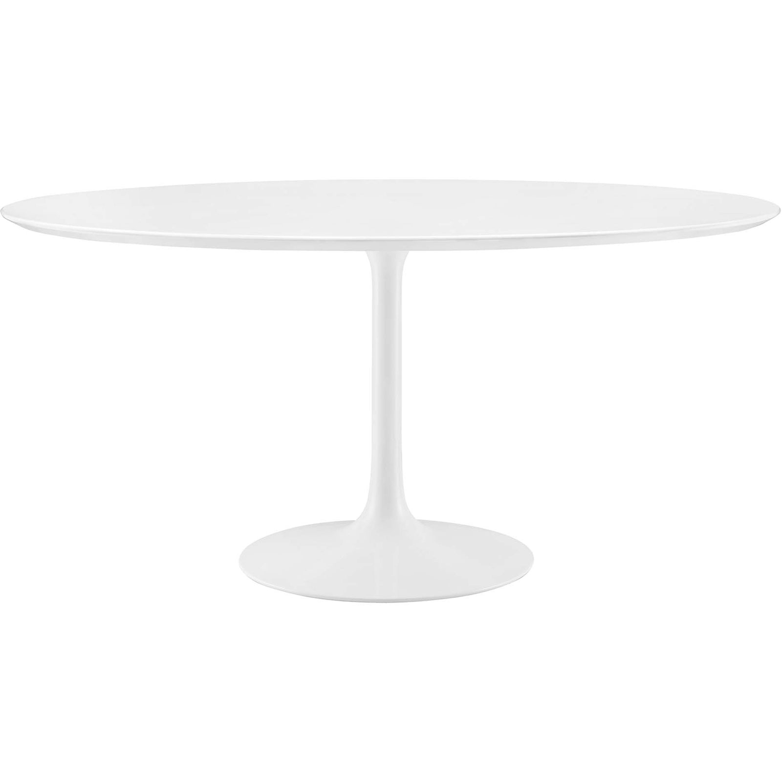 Lore Round Dining Table White