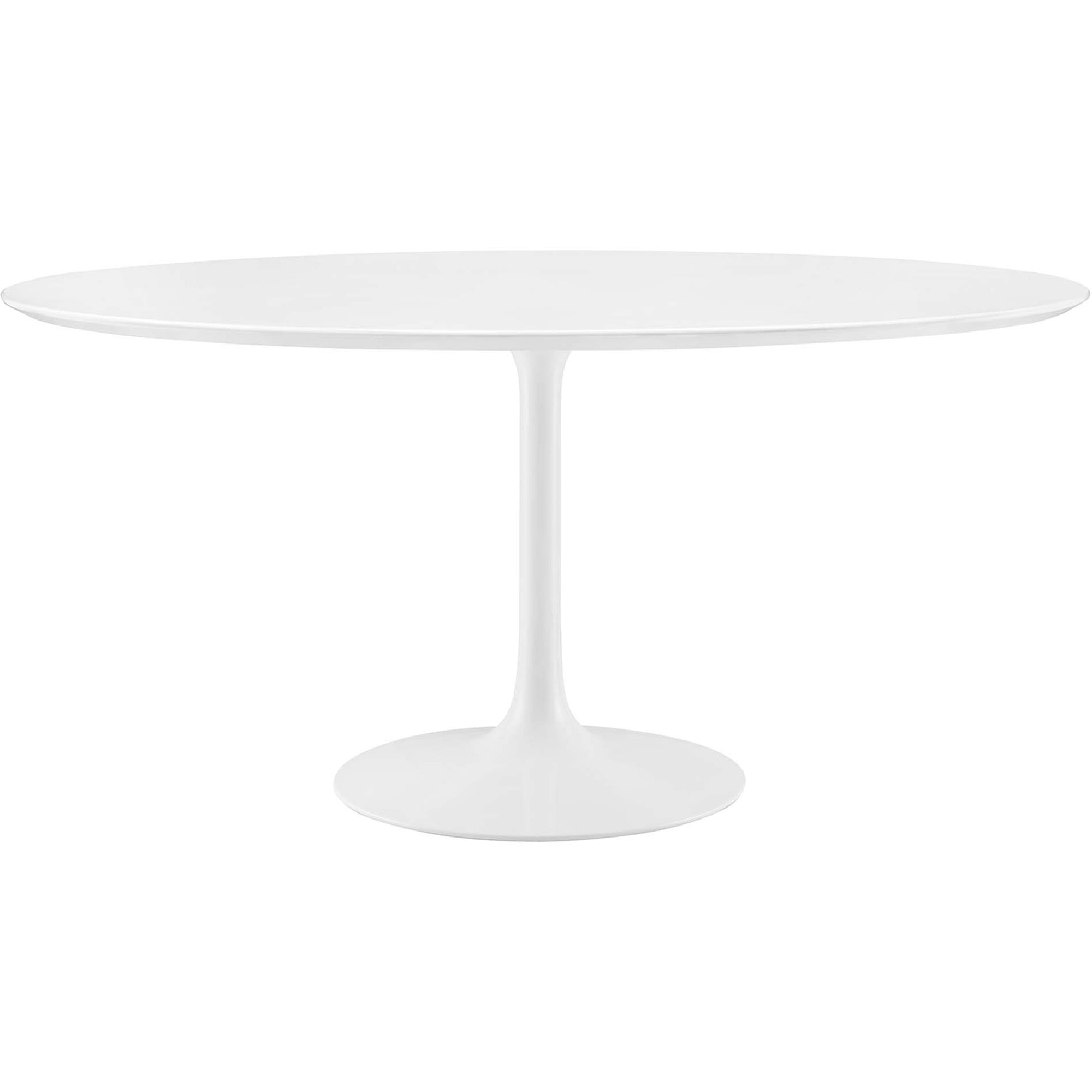Lipton Round Wood Dining Table White