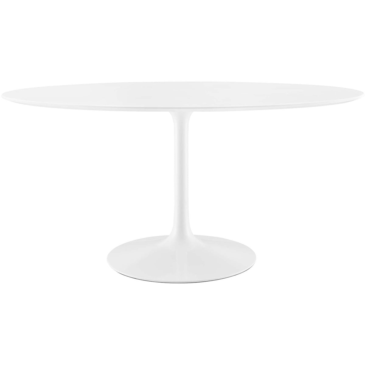 Lipton Oval Dining Table White
