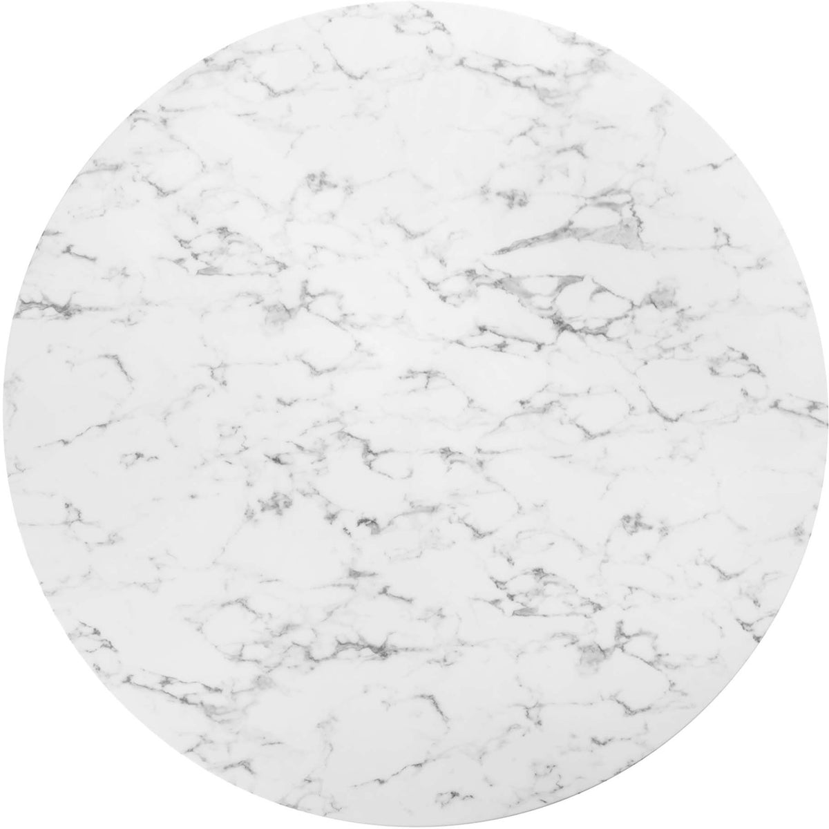 Lore Round Dining Table Faux Marble
