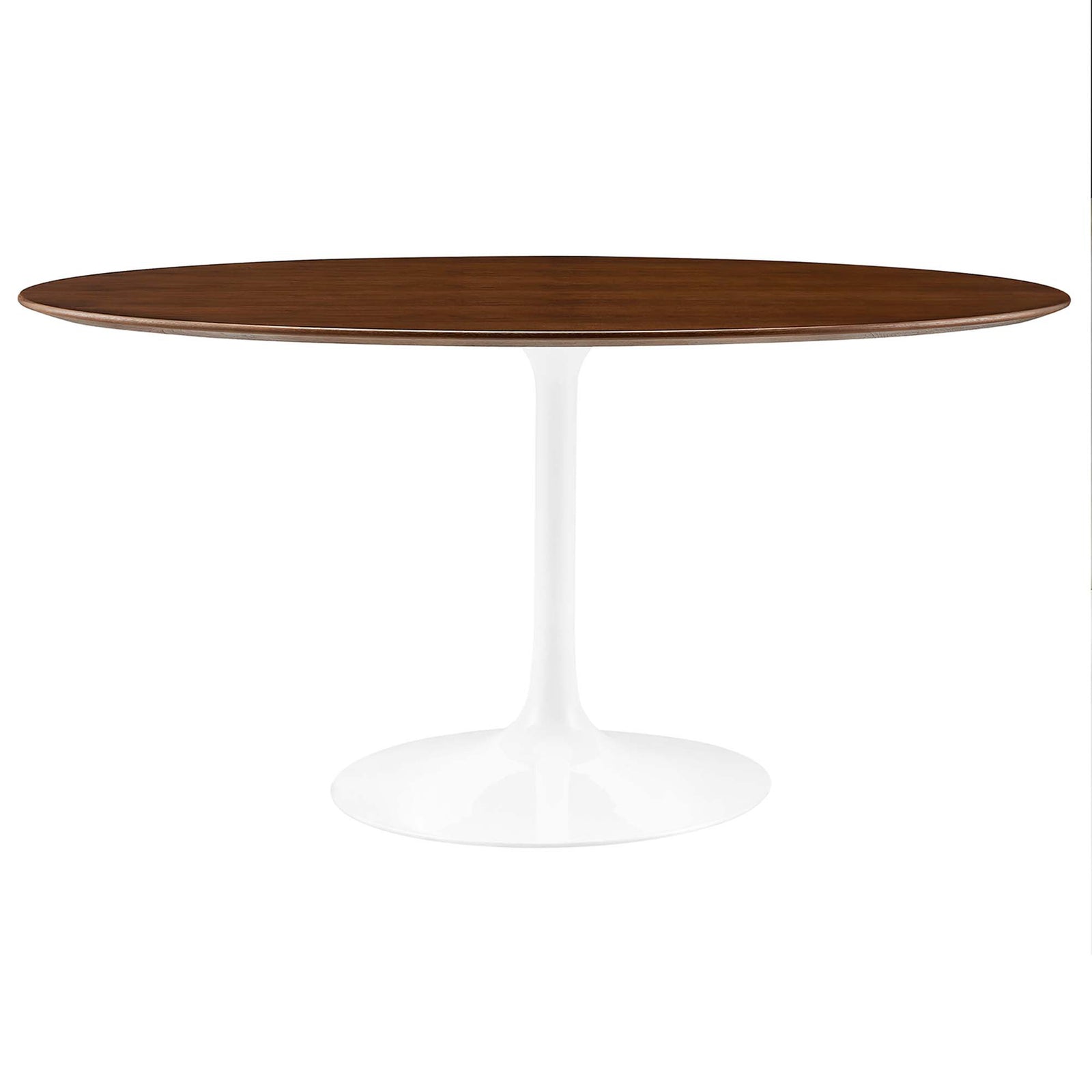 Lore Oval Dining Table Walnut