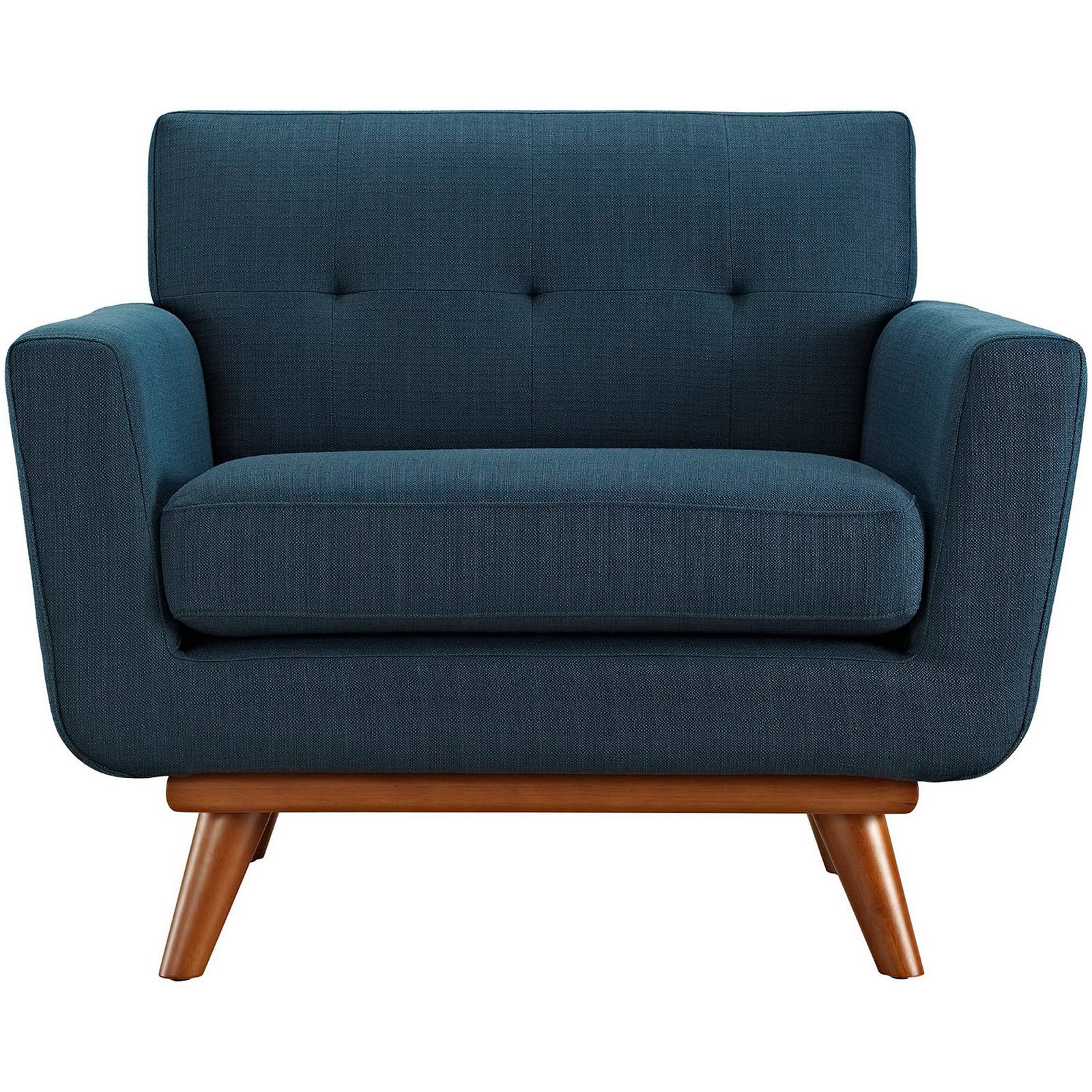 Englewood Upholstered Armchair Azure